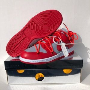 Off White Nike Dunk Red